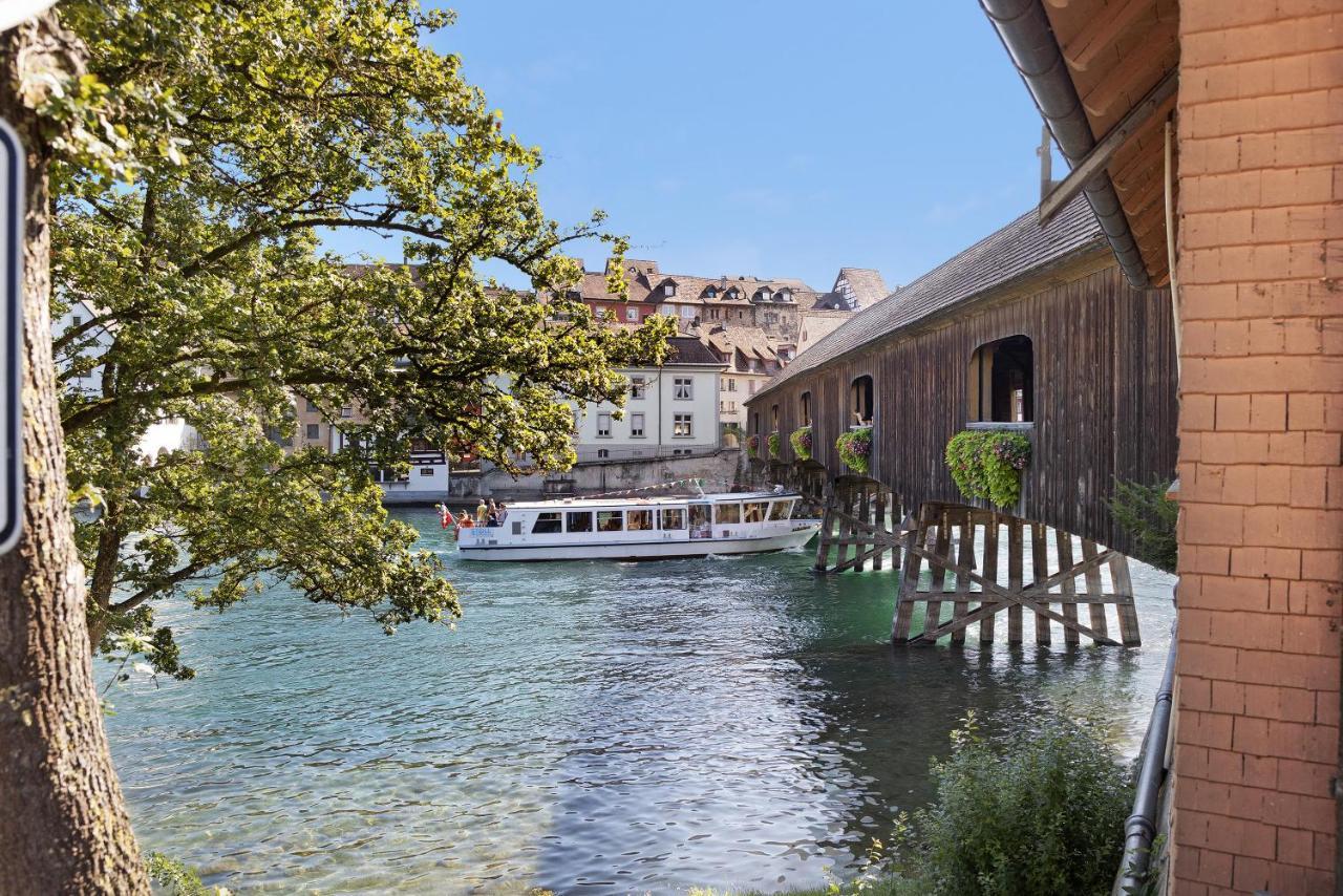 Апартаменты Am Hochrhein Desko Гайлинген Экстерьер фото
